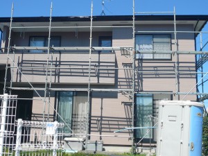 壁塗替え塗装・完成